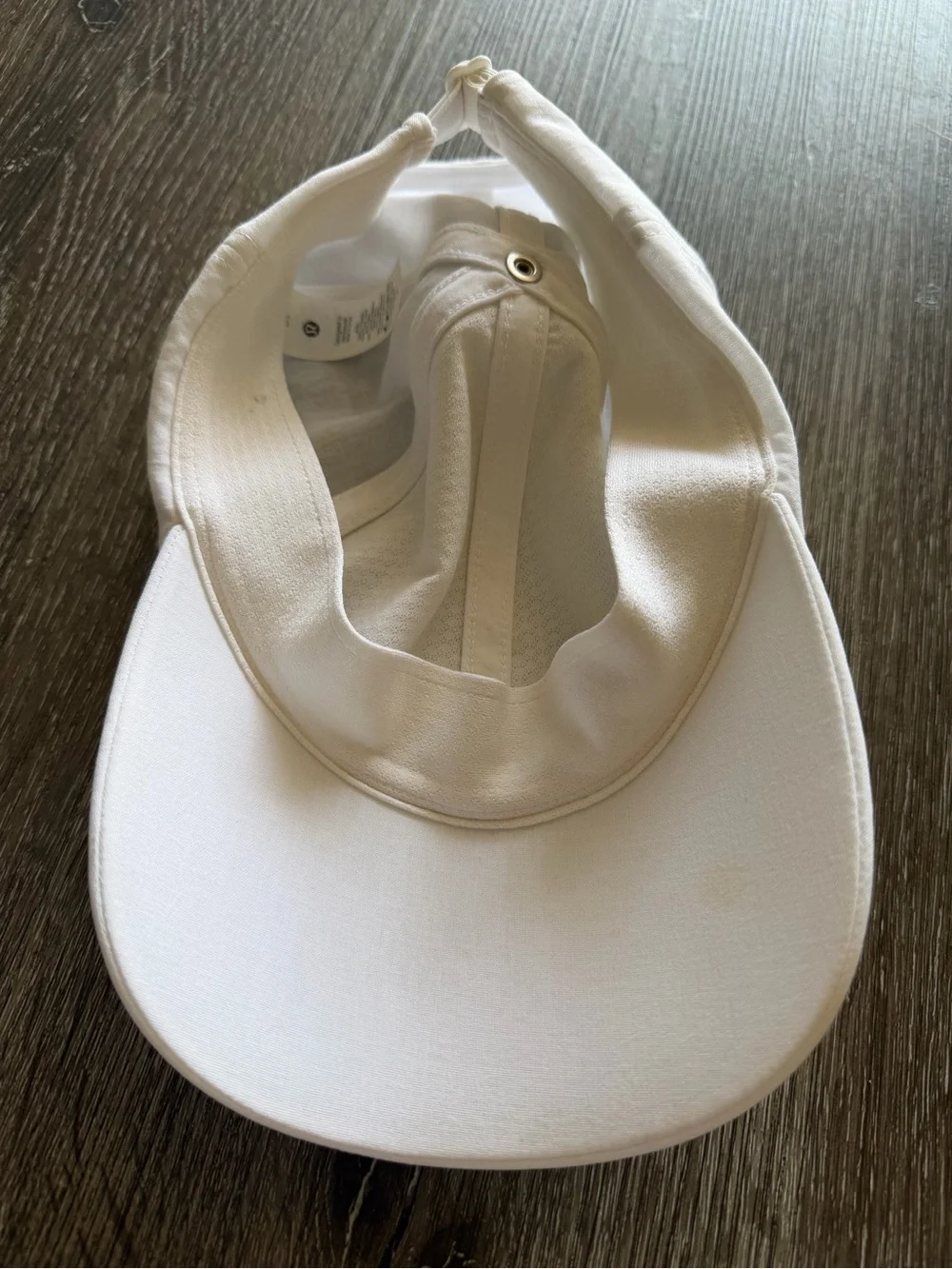 lululemon athletica Kids White Cap with Embroidered Logo